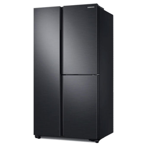 Samsung 24.3 cu ft 3 Door Side by Side Refrigerator RS63R5561M9/TC - Emcor