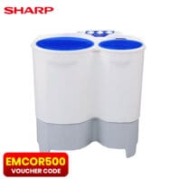 Sharp 7.5 Kg. Twin Tub Washing Machine