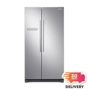 samsung rs54n3103sl tc 19.6 cu ft side by side refrigerator