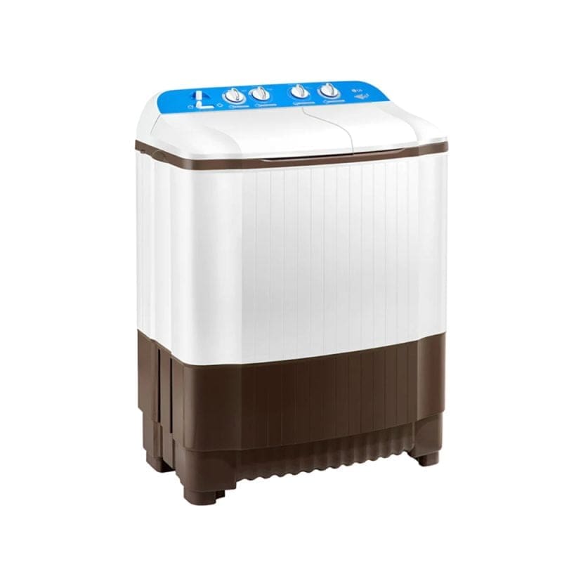 LG 8Kg Twin Tub Washing Machine P800R side view