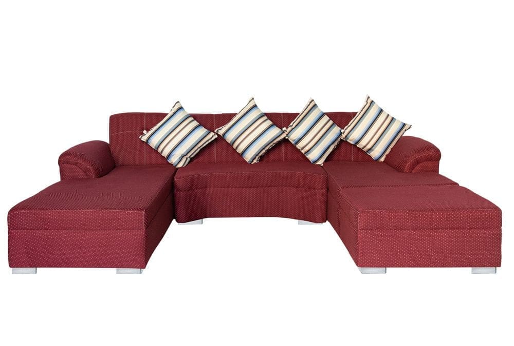 Stratlink L-Shape Sofa Set Iris