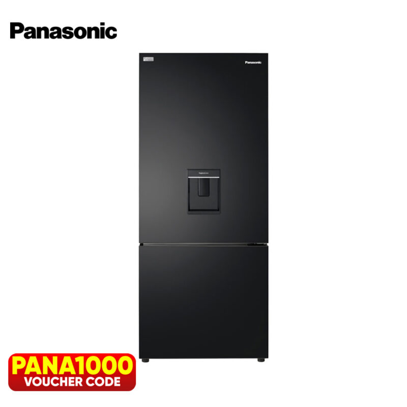 Panasonic 13.3 cu ft 2-door Bottom Freezer Refrigerator with Water Dispenser NR-BX421GPKP