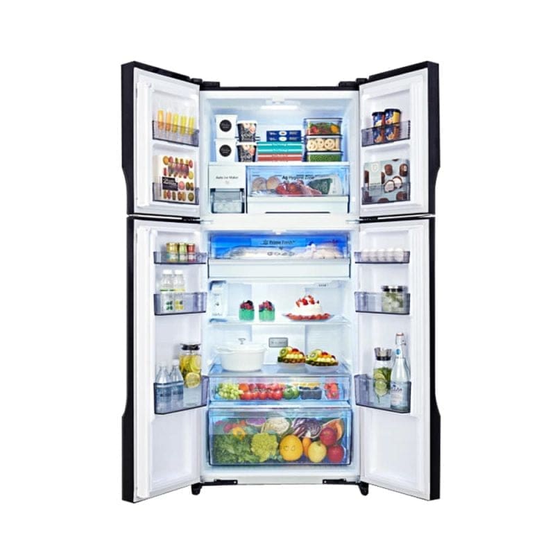 Panasonic 19.4 cu ft 4-door Inverter Top Freezer Refrigerator NR ...