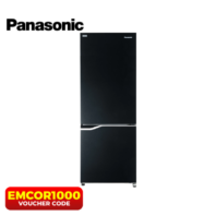 Panasonic 11.5 cu ft  2-door Top Freezer Inverter Refrigerator NR-TL351BPKP