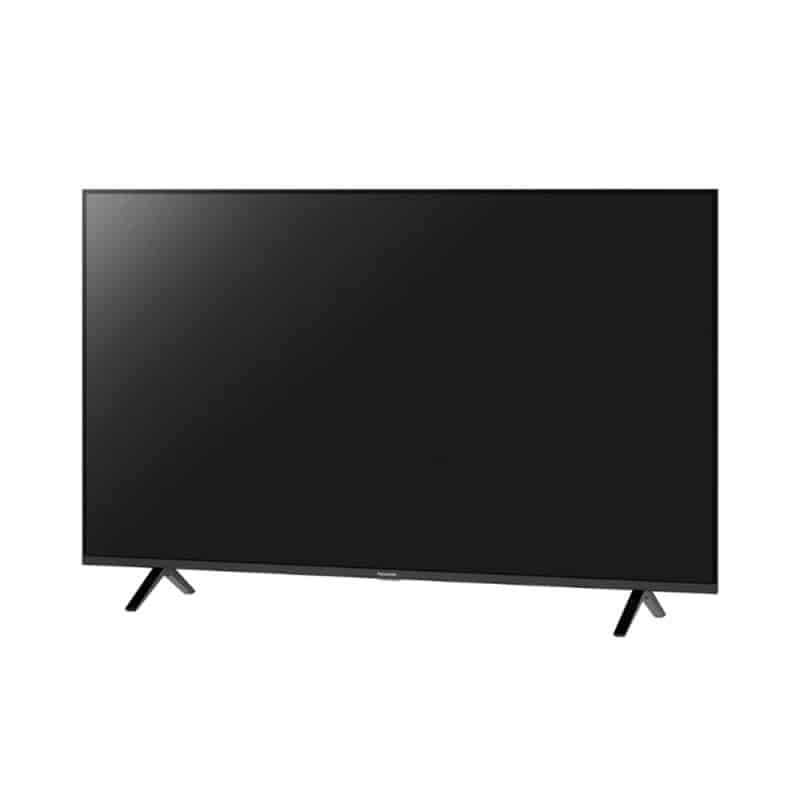 Back side of Panasonic 50 inch LED 4K HDR Smart TV side view