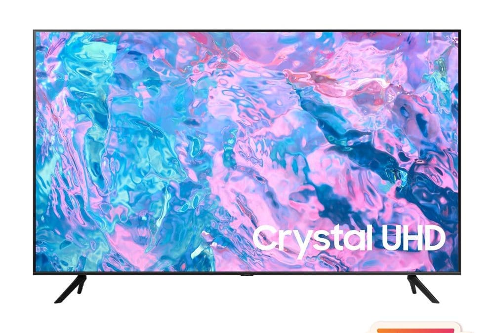 Samsung 65″ Crystal UHD 4K CU7000 Smart TV UA65CU7000GXXP