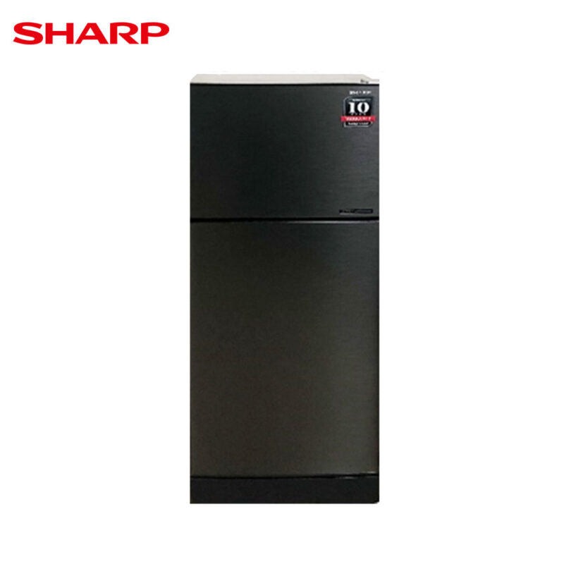 Sharp 6.4 cu.ft. Two Door Refrigerator SJ-FTS07BVS-DS