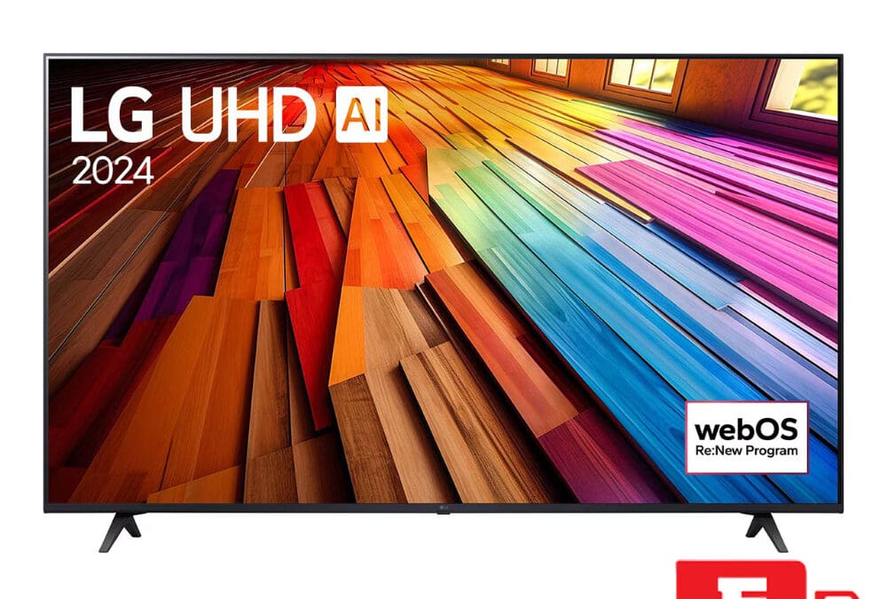 LG 43 in LG UHD AI UT80 4K Smart TV 43UT8050PSB