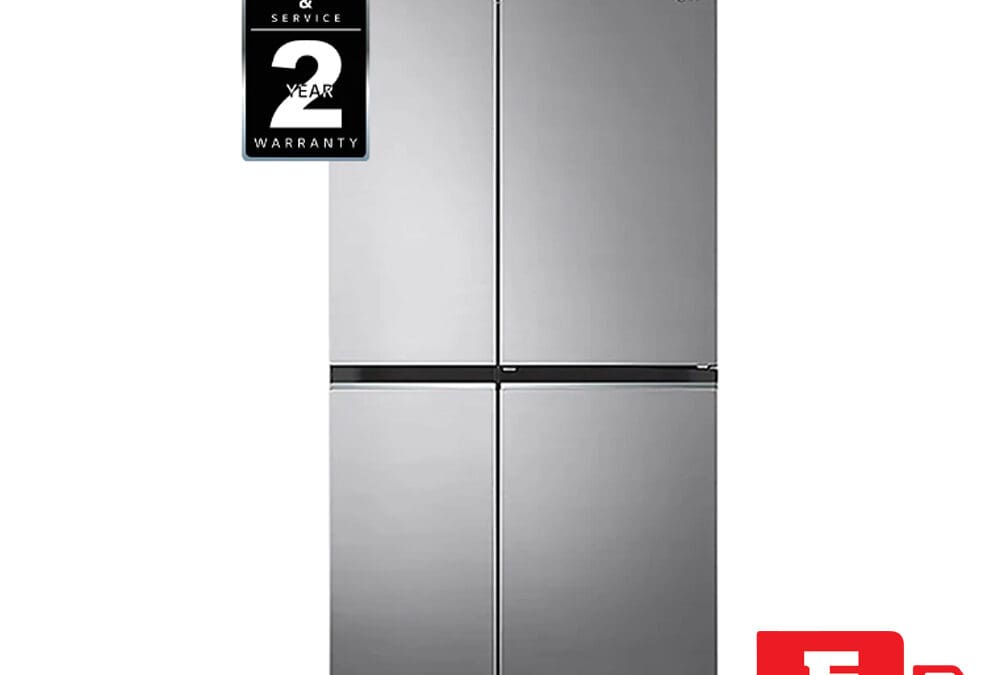 LG 24.5 Cu. Ft. Door-in-Door™ Side-by-Side Refrigerator in Noble Steel RVS-M245NS