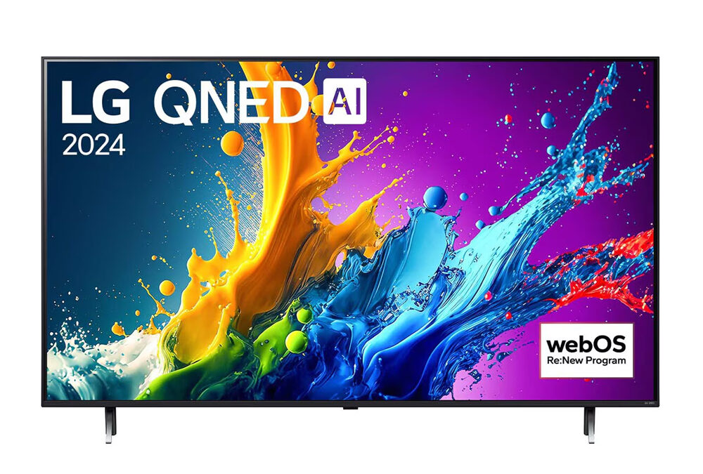 LG 65 Inch LG QNED AI QNED80 4K Smart TV 65QNED80TSA