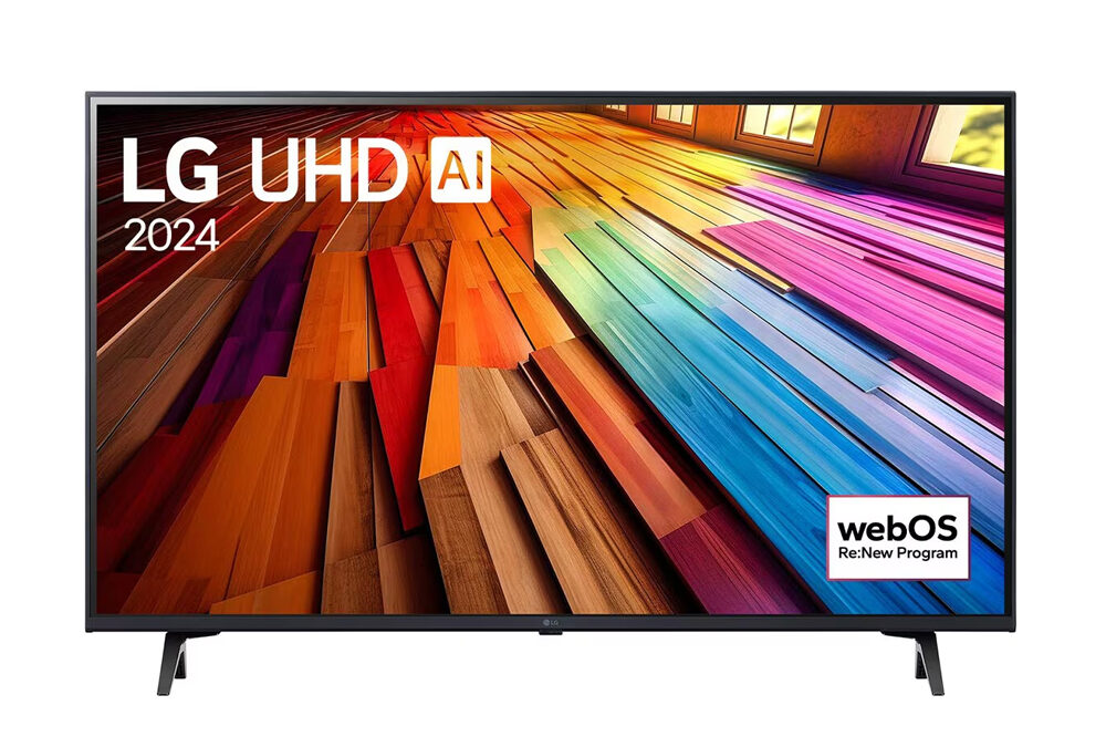 LG 43 in LG UHD AI UT80 4K Smart TV 43UT8000PSB