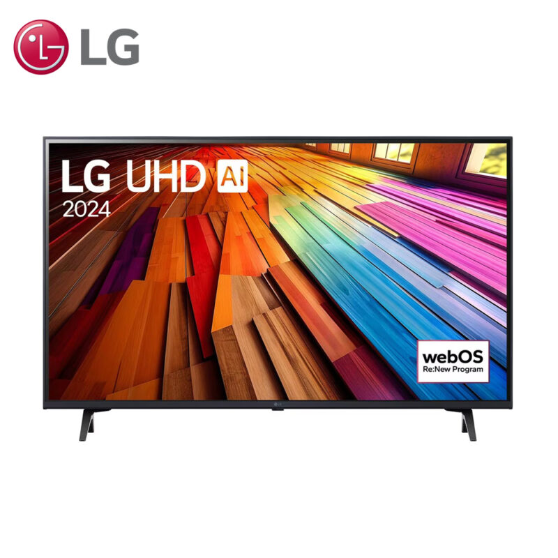 LG 43 in LG UHD AI UT80 4K Smart TV 43UT8000PSB