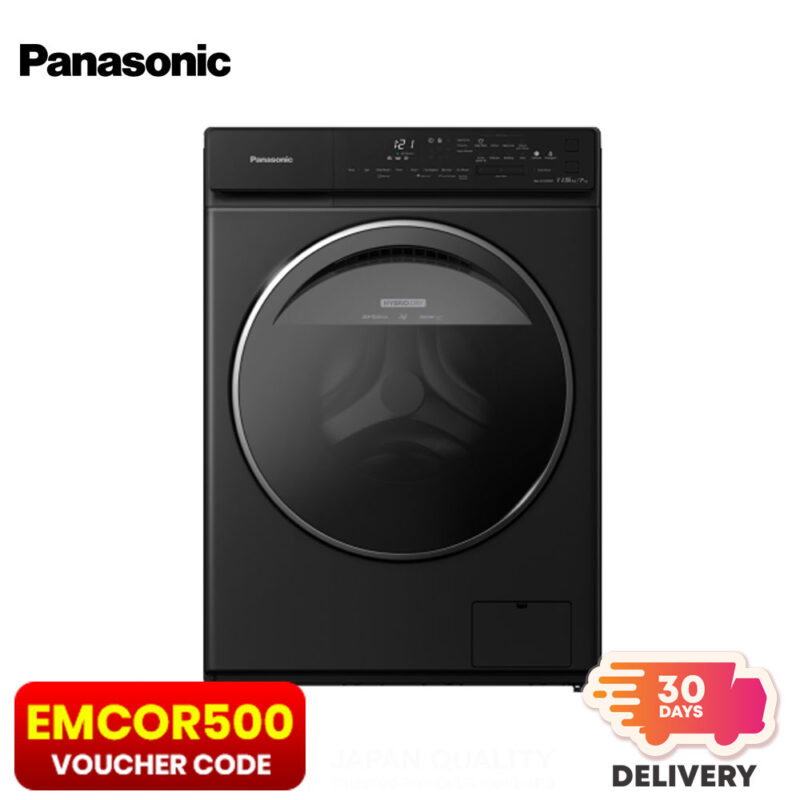 Panasonic 11.5/7 kg Front Load Washing Machine with Dryer NA-S157FW1BP