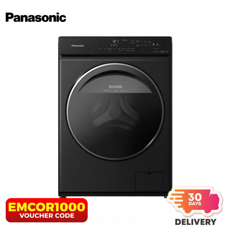 Panasonic 11.5/7 kg Front Load Washing Machine with Dryer NA-S157FW1BP