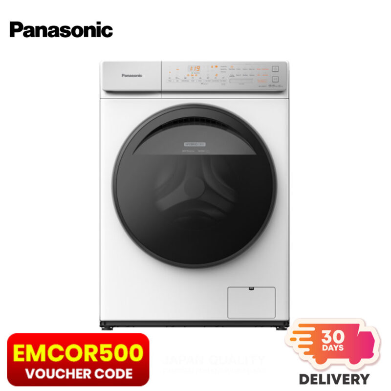 Panasonic 9.5/6kg Front Load Washing Machine with Dryer NA-S956FC1WP