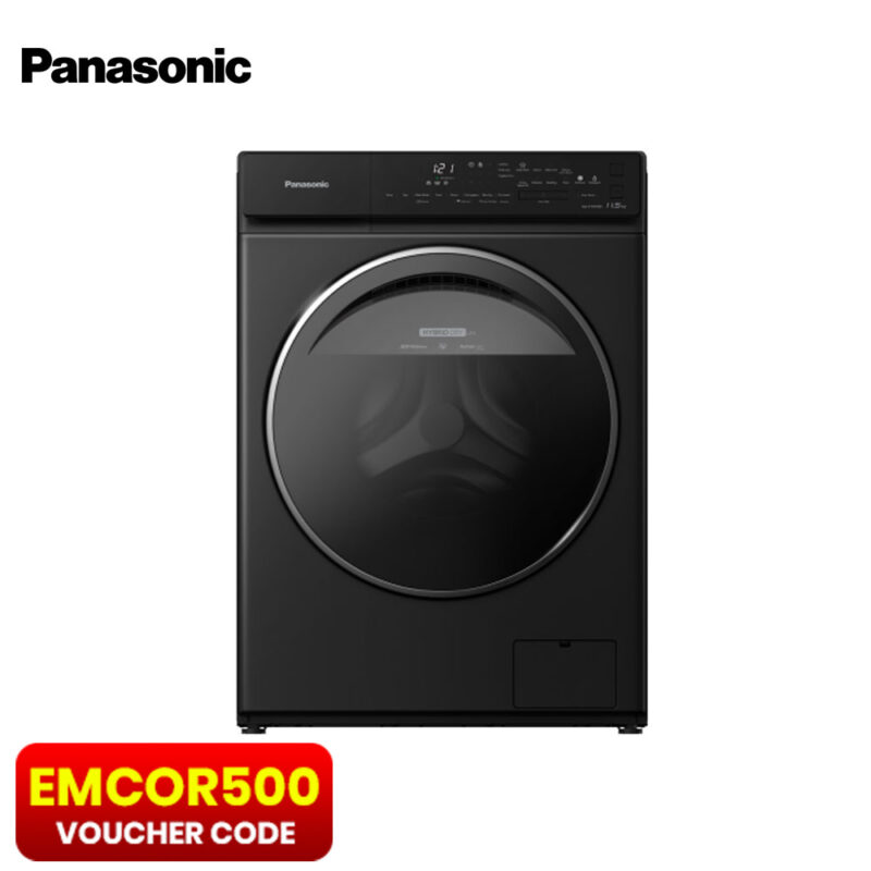 Panasonic 11.5 kg Hygienic Smart Care Front Load Washing Machine NA-V115FW1BP