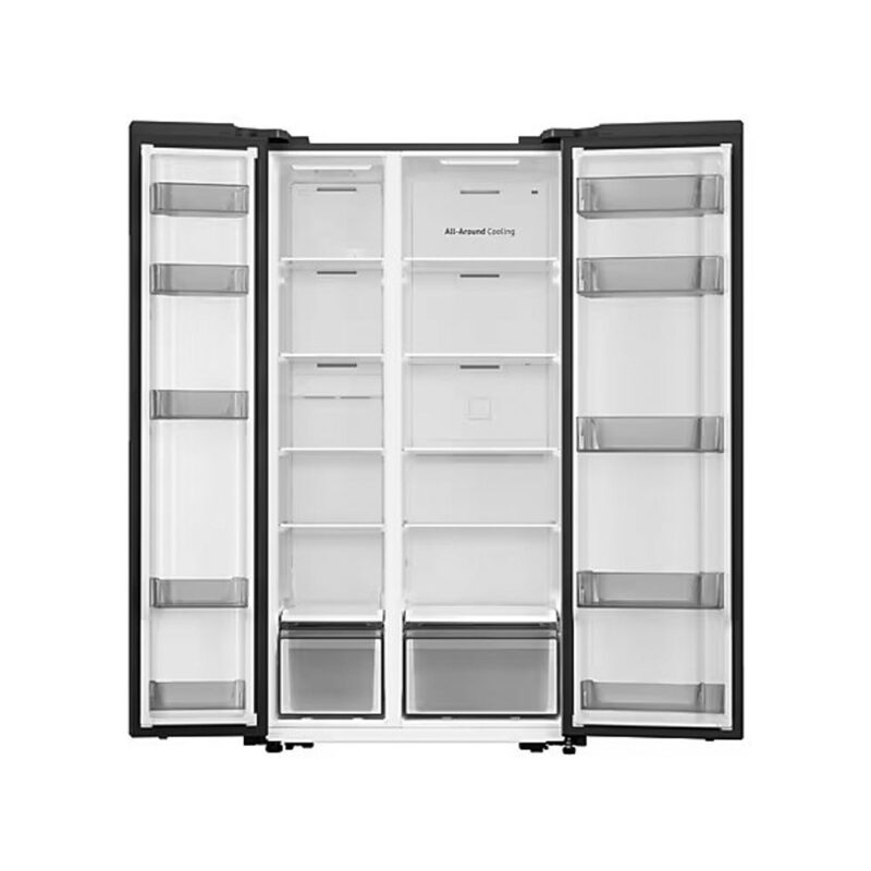 Samsung 20.5 cu.ft. Refrigerator SBS -AI Energy Mode RS57DG4000M9TC - Image 4