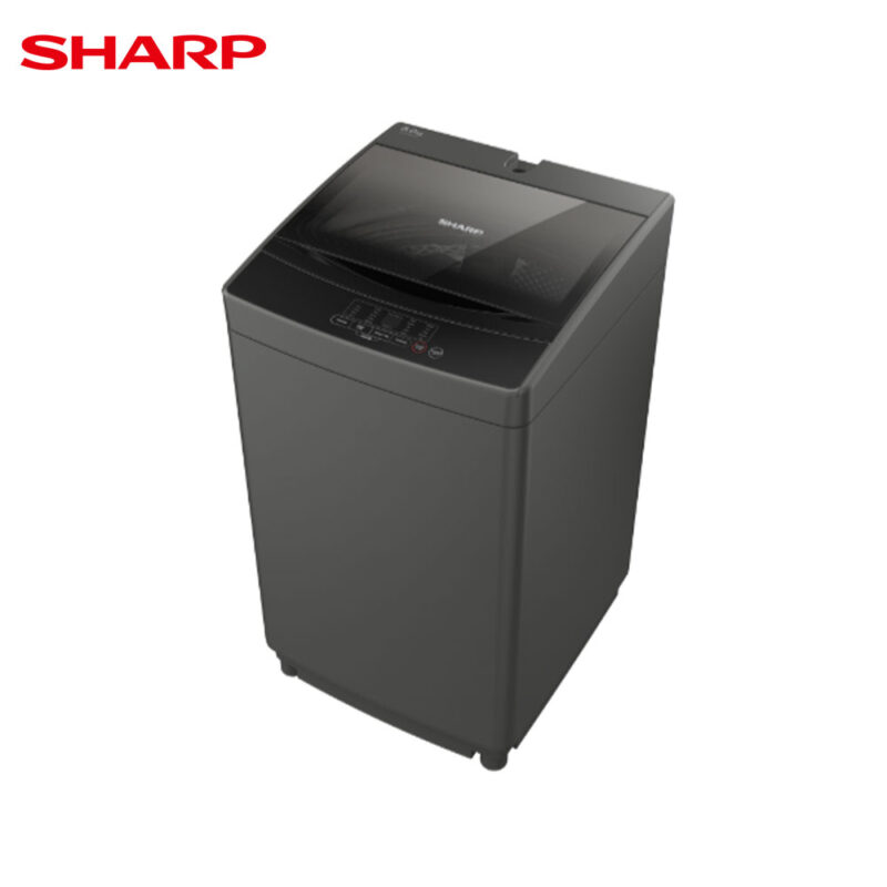 Sharp 8kg Fully Auto Washing Machine Top Load ES-JN08A9(GY)