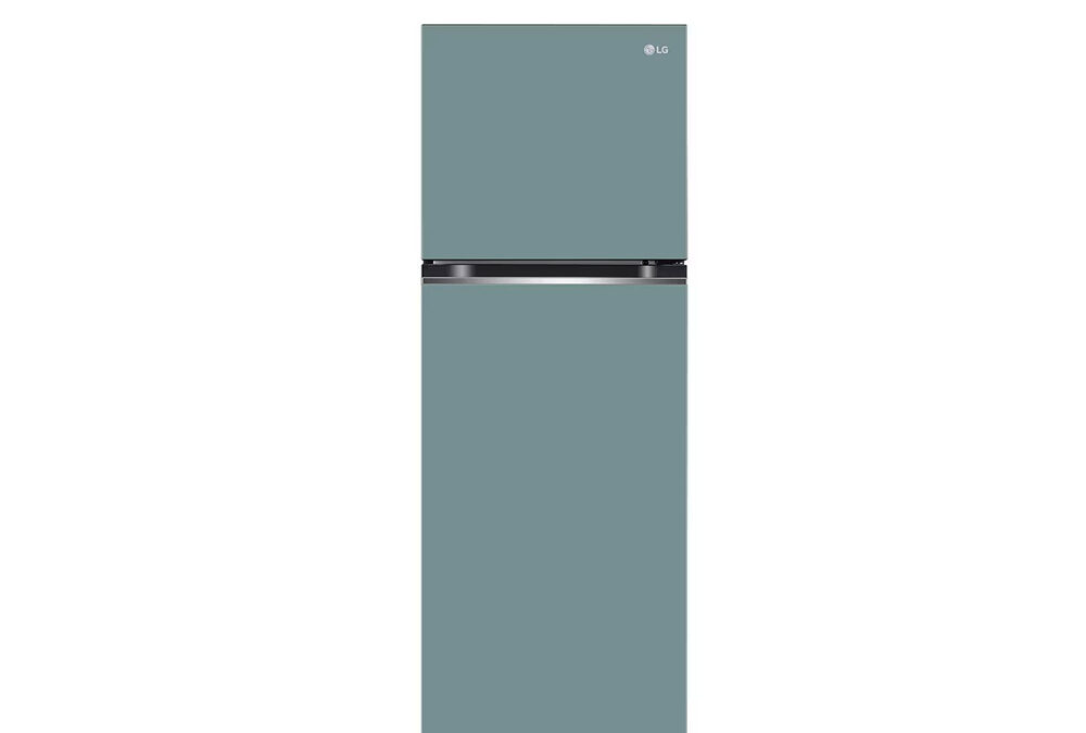 LG 12.7 Cu. Ft. Objet Collection Top Freezer Refrigerator in Clay Mint RJT-B127CM