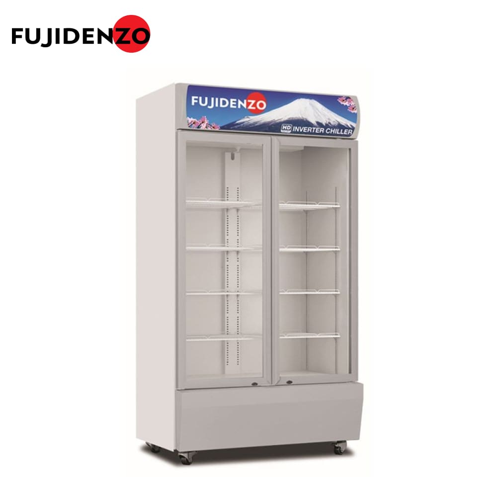 Fujidenzo 26 cu.ft HD Inverter Two-Door Showcase Chiller ISUP-260I