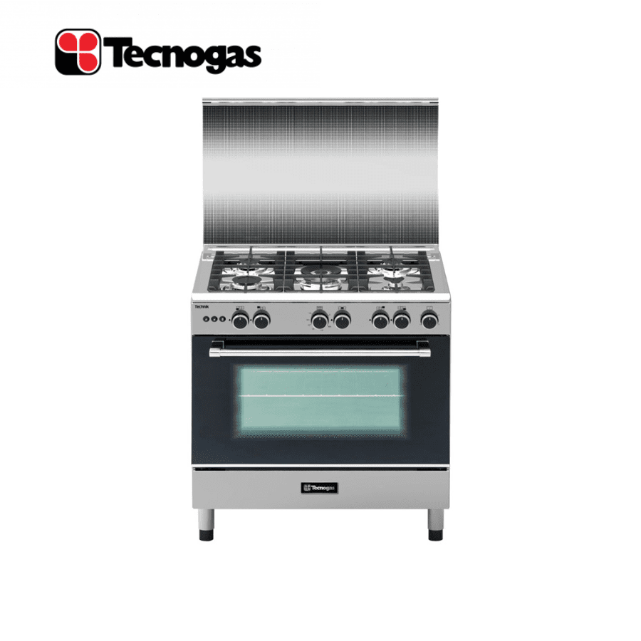 Tecnogas 80cm Gas Cooking Range TFG8050CRVSSC