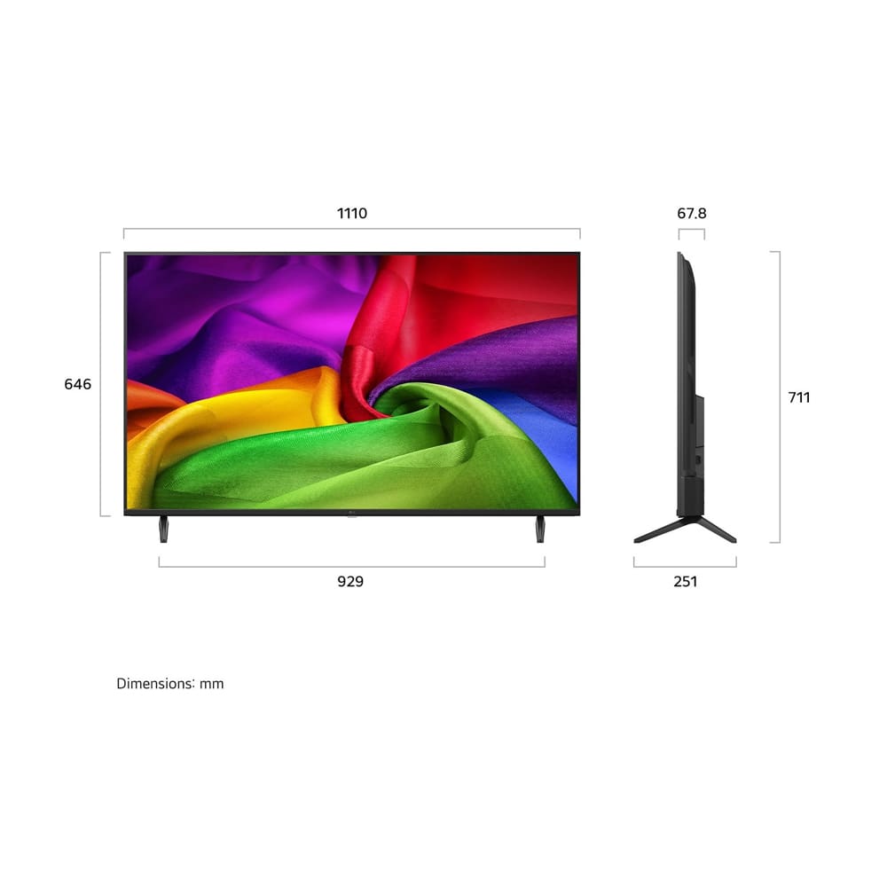 LG 50 inch LG NANO 4K UHD AI NU80 Smart TV 50NU805BPSC - Image 2
