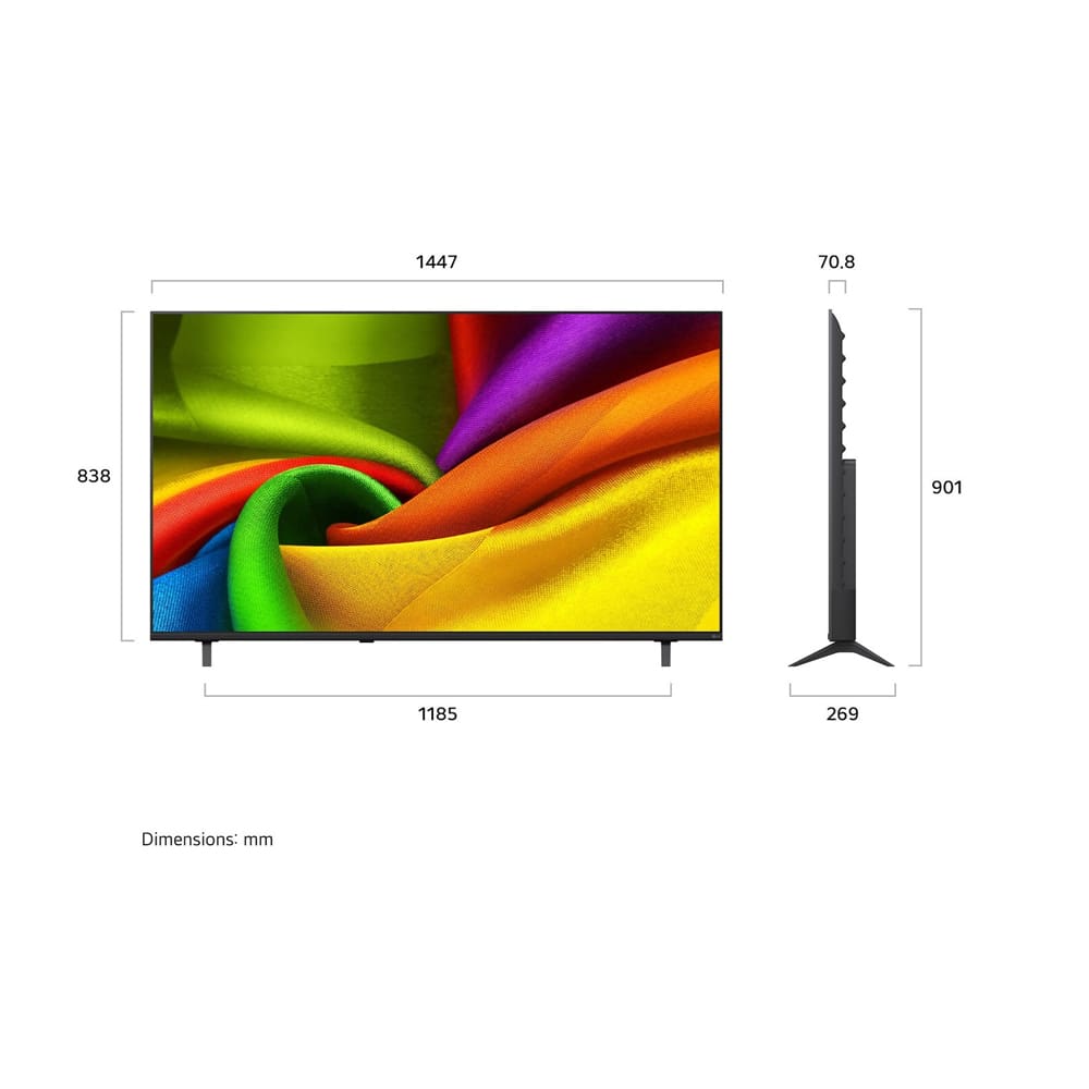 LG 65 inch LG NANO 4K UHD AI NU85 Smart TV 65NU855BPSA - Image 2
