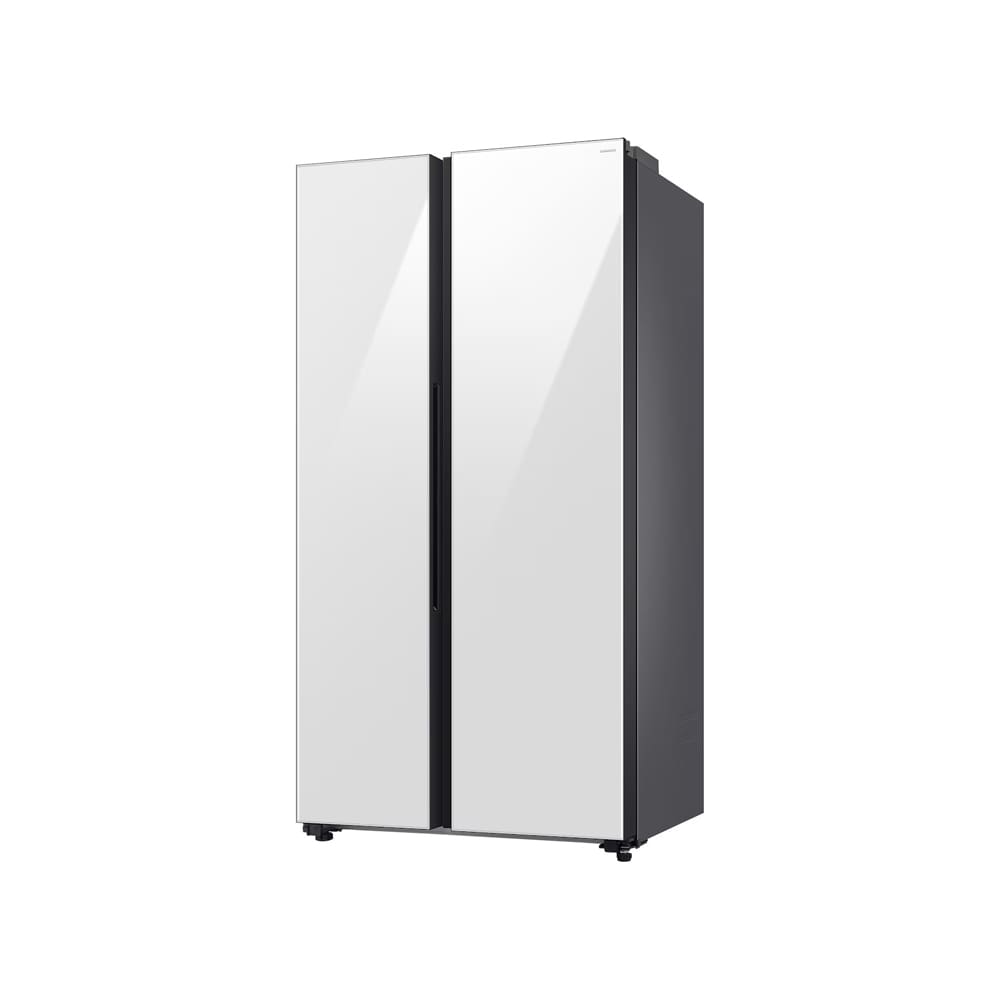 Samasung 22.8 cu ft Bespoke AI Side-by-Side Refrigerator SpaceMax RS70F65QNWTC - Image 3