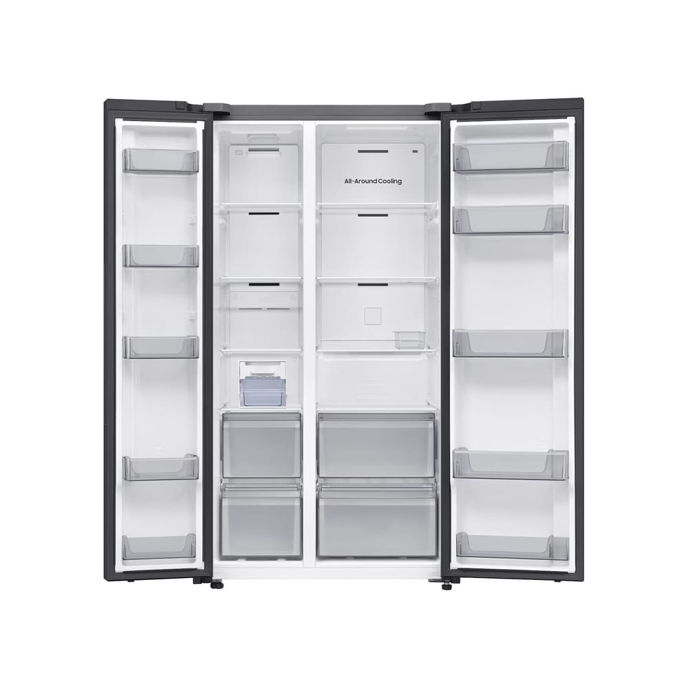 Samasung 22.8 cu ft Bespoke AI Side-by-Side Refrigerator SpaceMax RS70F65QNWTC - Image 5